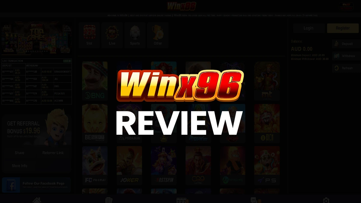 Winx96 Casino Review