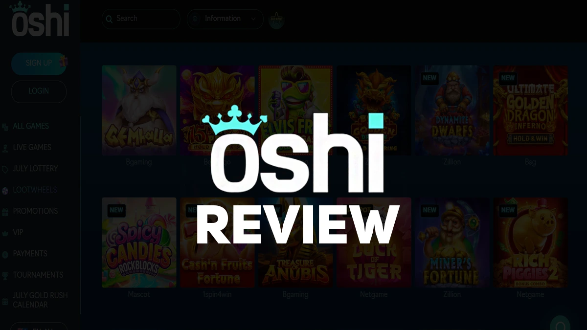 Oshi Casino Review