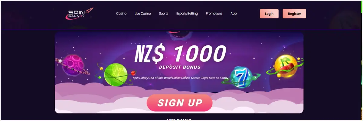 Overview of Spin Galaxy Casino