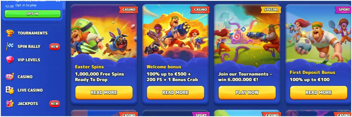 Pistolo Casino Bonuses and Promotions