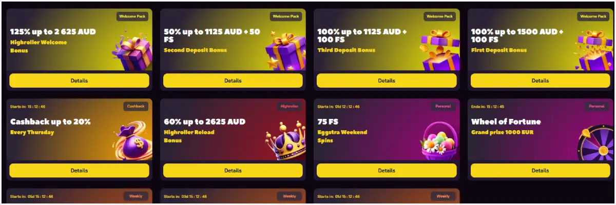 Zoome Casino Bonuses and Promotions