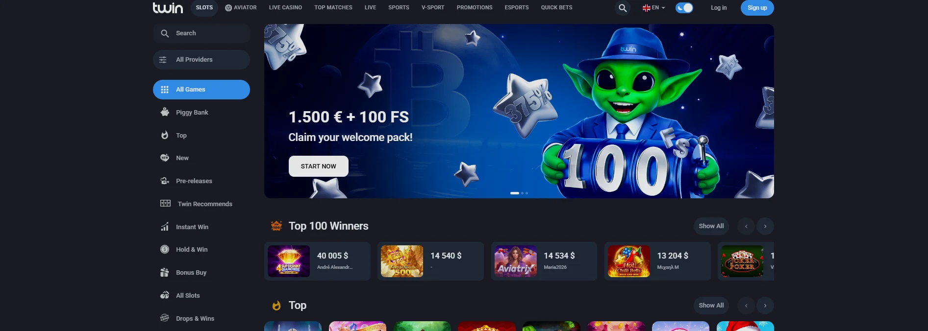 Overview of Twin Casino