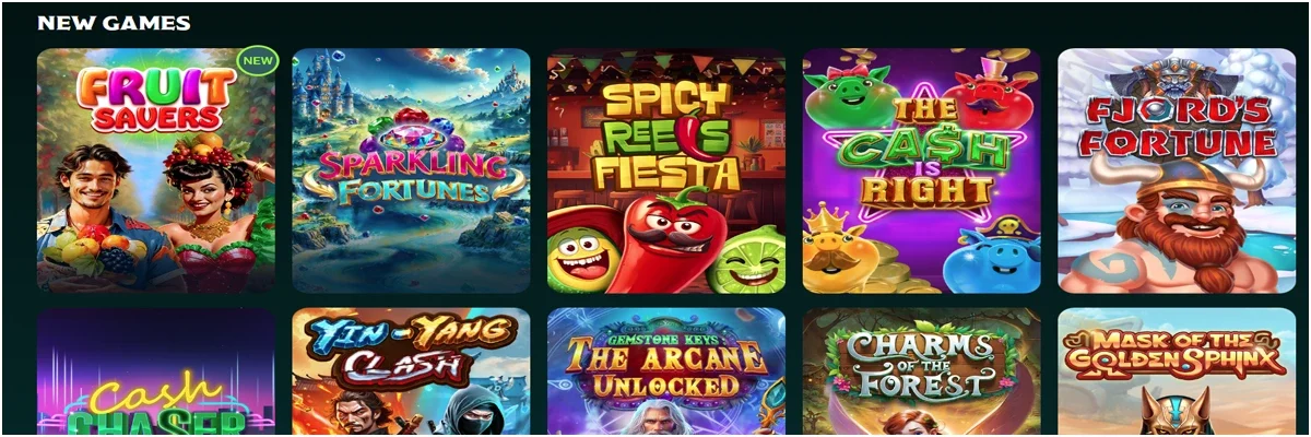 Games Selection at Mega Medusa Casino