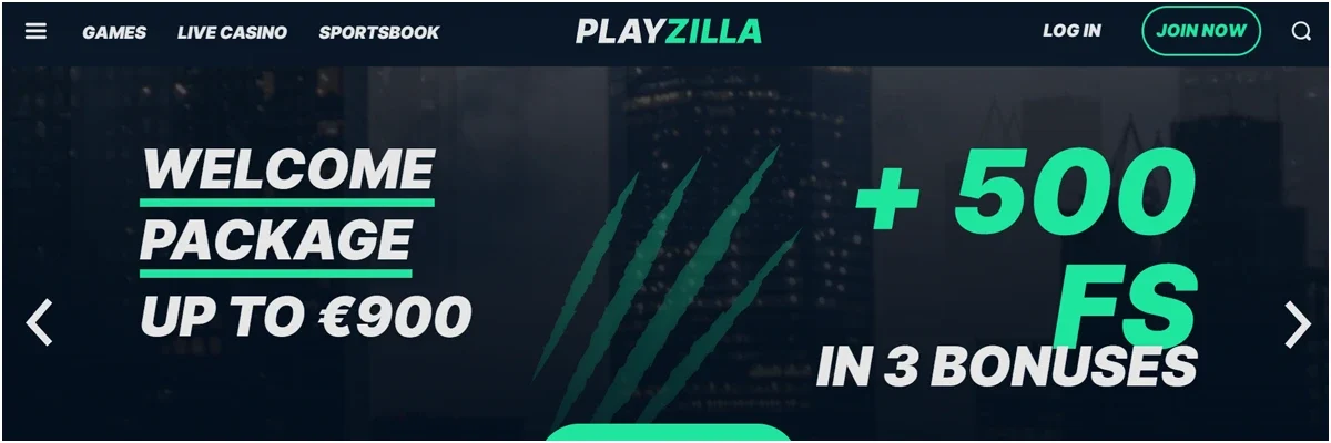 Overview of Playzilla Casino