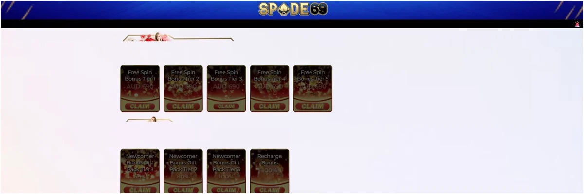 Spade69 Casino Bonuses and Promotions