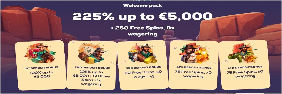 Wild Fortune Casino Bonuses and Promotions